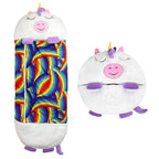 Kids' Sleeping Bag & Cuddle Toy 2-in-1 – Sleepover, Travel