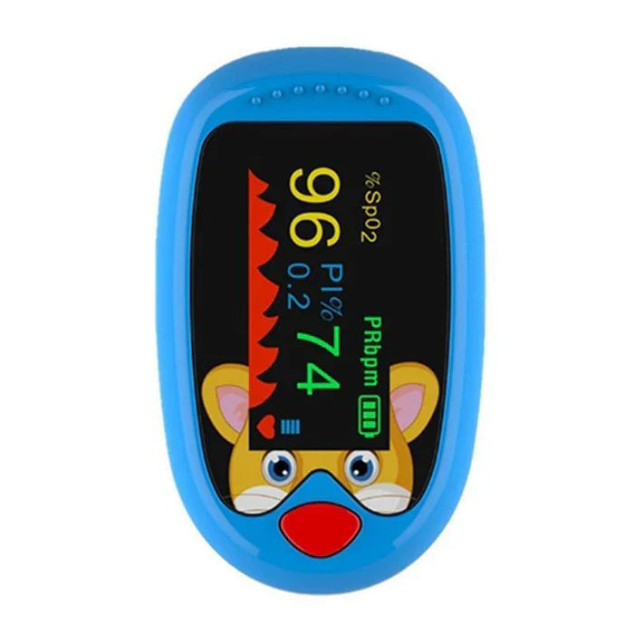 LED Blood Pulse Oximeter – Non-Invasive Readings, Compact Health Tracker for Home, Travel
