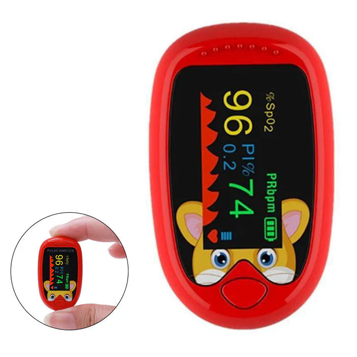 LED Blood Pulse Oximeter – Non-Invasive Readings, Compact Health Tracker for Home, Travel