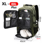 Large Capacity Travel Backpack with Water-Resistant Design – Outdoor, Travel