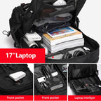 Large Capacity Travel Backpack with Water-Resistant Design – Outdoor, Travel