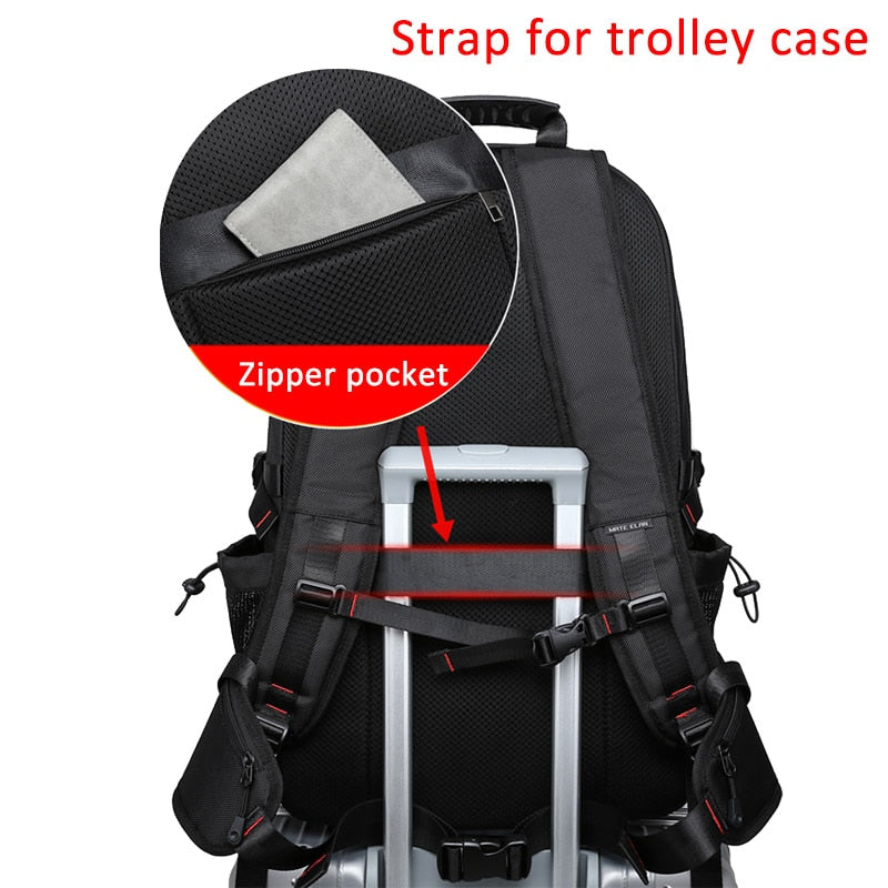 Large Capacity Travel Backpack with Water-Resistant Design – Outdoor, Travel