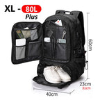 Large Capacity Travel Backpack with Water-Resistant Design – Outdoor, Travel
