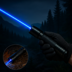 Laser Torch 450nm High-Intensity Output | Adjustable Focus, Tactical 5000m+ Range – Camping, Outdoor Adventure