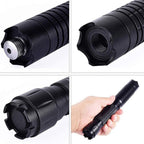 Laser Torch 450nm High-Intensity Output | Adjustable Focus, Tactical 5000m+ Range – Camping, Outdoor Adventure