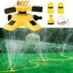 Lawn Sprinkler System with 360° Coverage, Adjustable Nozzles – Efficient Watering, Garden Care