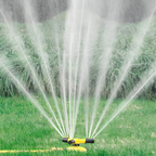 Lawn Sprinkler System with 360° Coverage, Adjustable Nozzles – Efficient Watering, Garden Care
