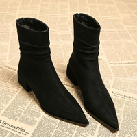 Leather Ankle Boot - Chic Casual Footwear for Everyday Use