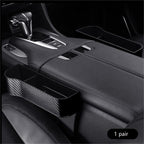 Leather Car Seat Organizer with Cup Holder – Extra Storage, Convenient Travel