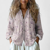 Light Blue Cotton Blouse for Women UK – Smart Casual Office Brunch Wear