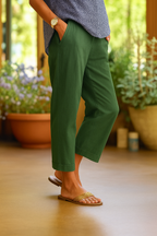 Light Summer Trousers Women UK – Smart Casual Holiday Wear Resort Wear