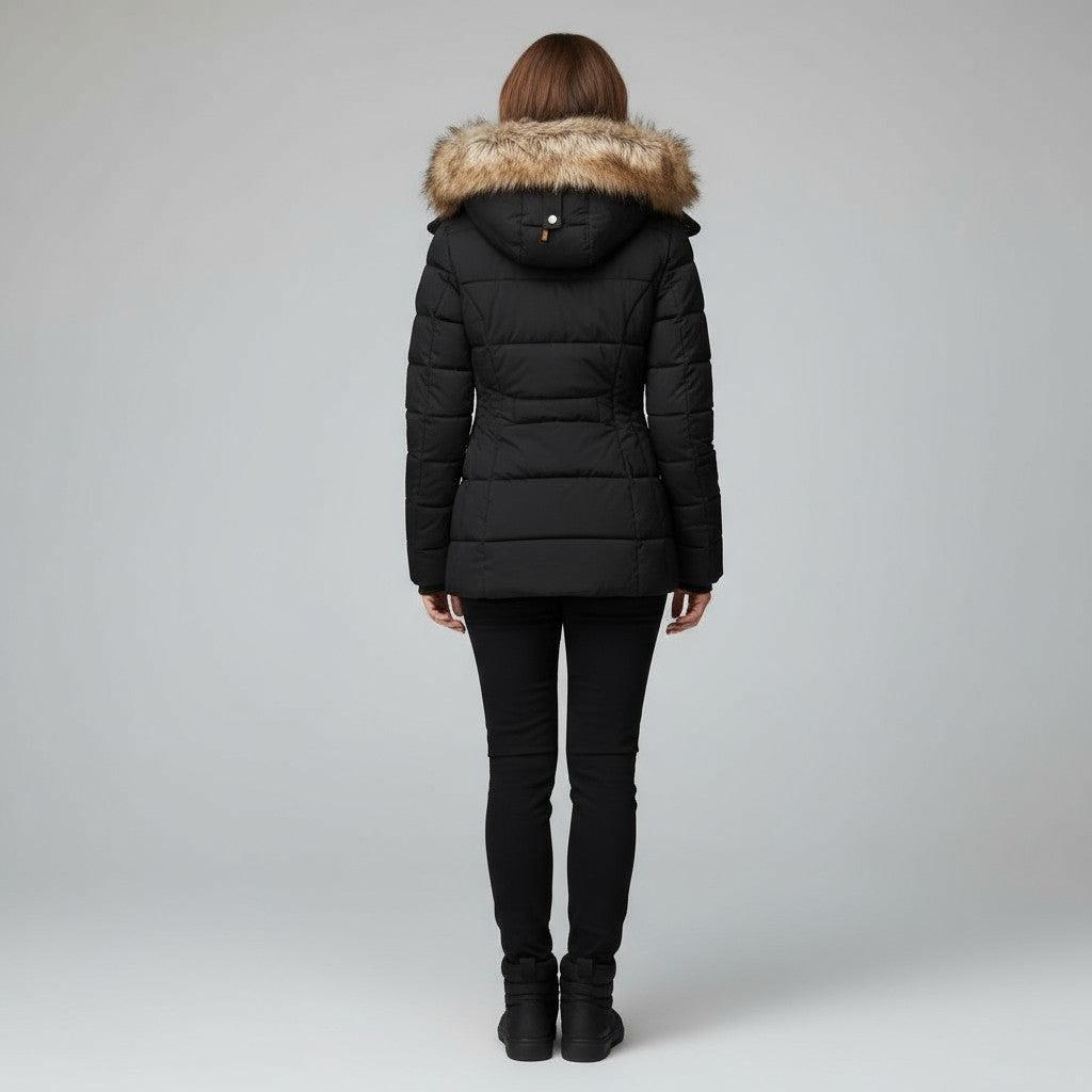 Lined Winter Jacket for Women | Elegant Design | Warm and Stylish Outerwear for Cold Weather