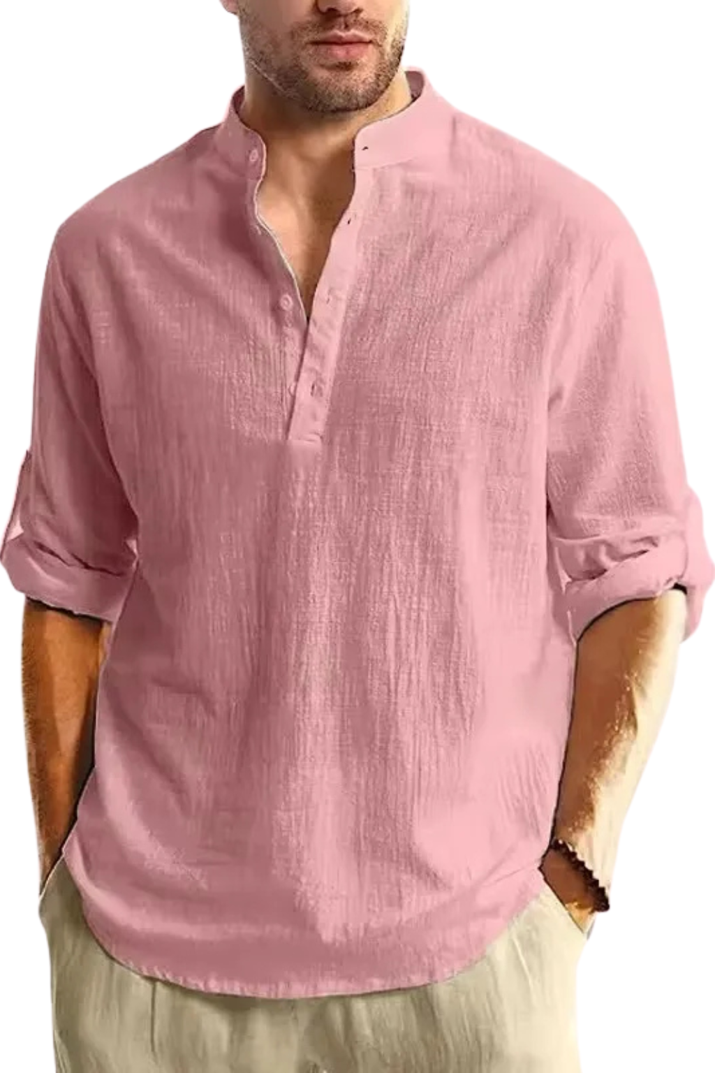 Linen Collared Men's Shirt UK – Smart Casual & Holiday & Resort Wear