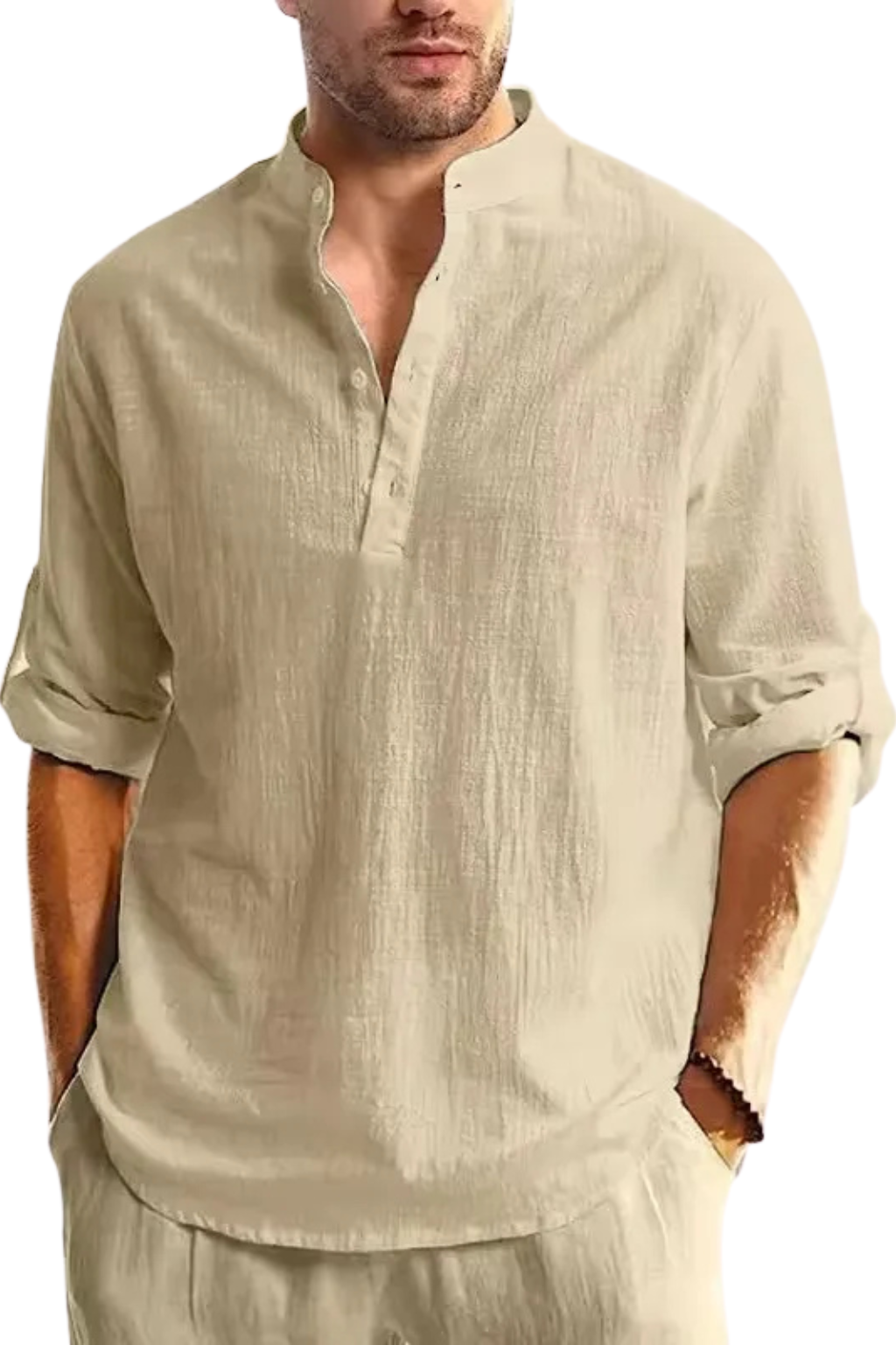 Linen Collared Men's Shirt UK – Smart Casual & Holiday & Resort Wear