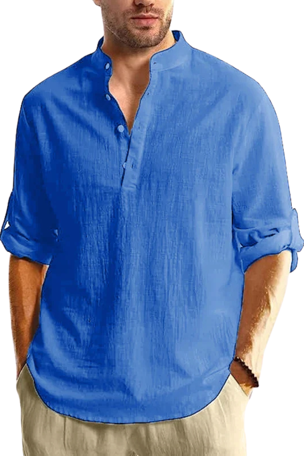 Linen Collared Men's Shirt UK – Smart Casual & Holiday & Resort Wear