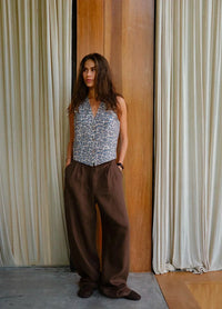Linen Wide Leg Trousers for Women UK – Summer Holiday & Resort Wear