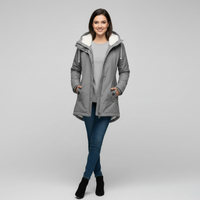 Long Waterproof Winter Jacket for Women - Insulated, Stylish Design for Cold Weather Protection