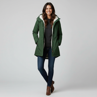 Long Waterproof Winter Jacket for Women - Insulated, Stylish Design for Cold Weather Protection