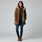 Long Waterproof Winter Jacket for Women - Insulated, Stylish Design for Cold Weather Protection