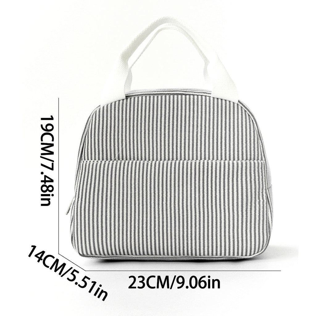 Lunchbox Bag with Insulated Interior and Durable Zipper – School, Work