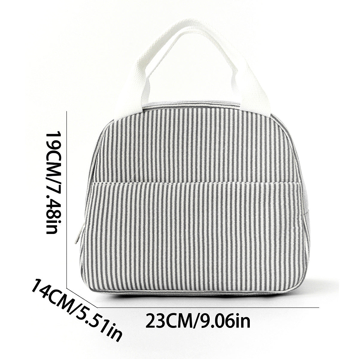 Lunchbox Bag with Insulated Interior and Durable Zipper – School, Work