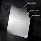 Medical Grade Titanium Cutting Board - Safe Non-Porous Surface – Kitchen, Dining