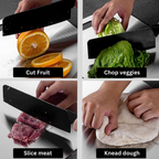 Medical Grade Titanium Cutting Board - Safe Non-Porous Surface – Kitchen, Dining