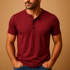 Men's Casual Cotton T-Shirt | Comfortable Everyday Wear | Versatile Style for Relaxed Outfits