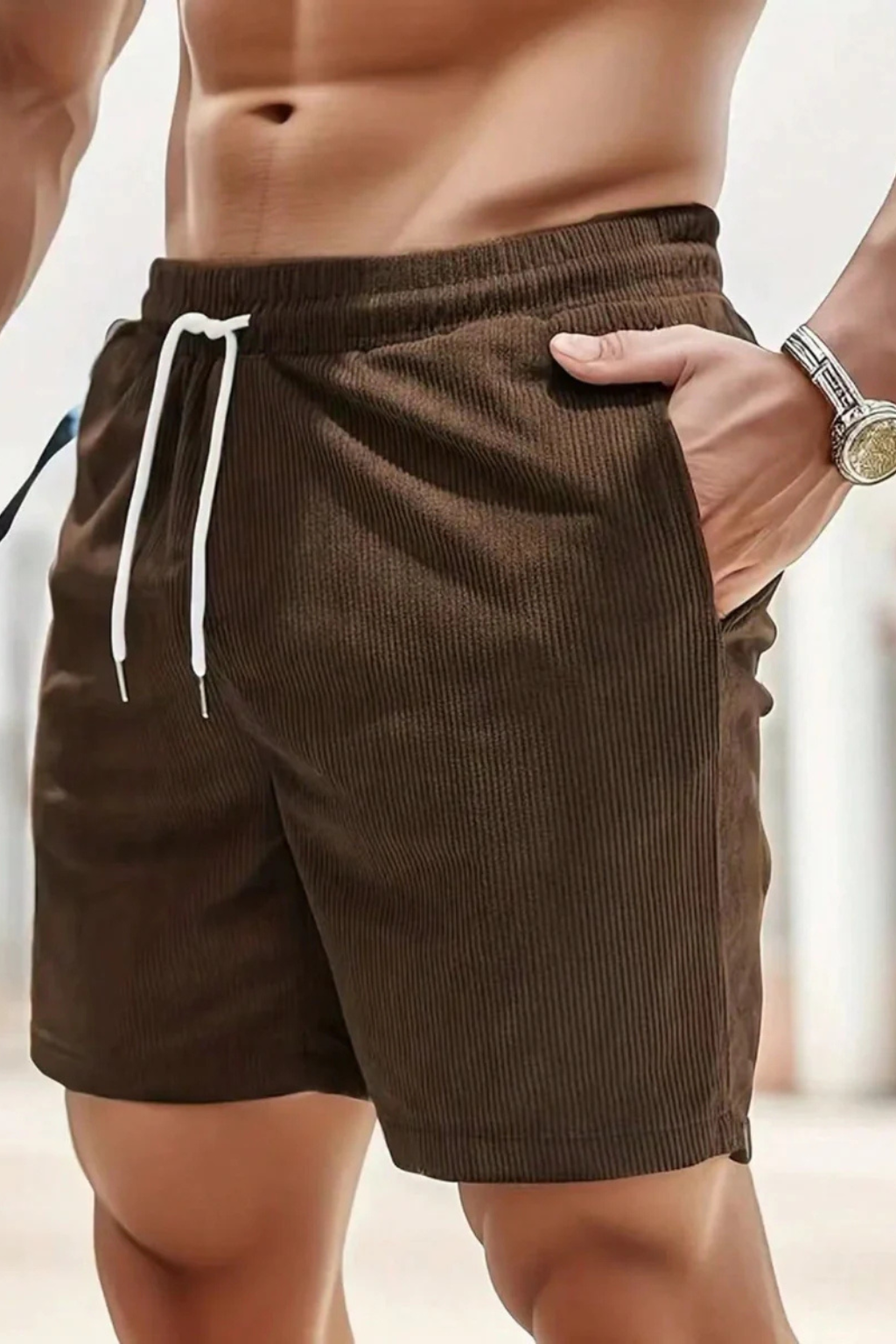 Corduroy Men's Shorts UK – Smart Casual & Holiday Wear