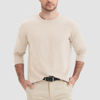 Men's Cotton Crew Neck T-Shirt - Soft Breathable Everyday Wear Essential