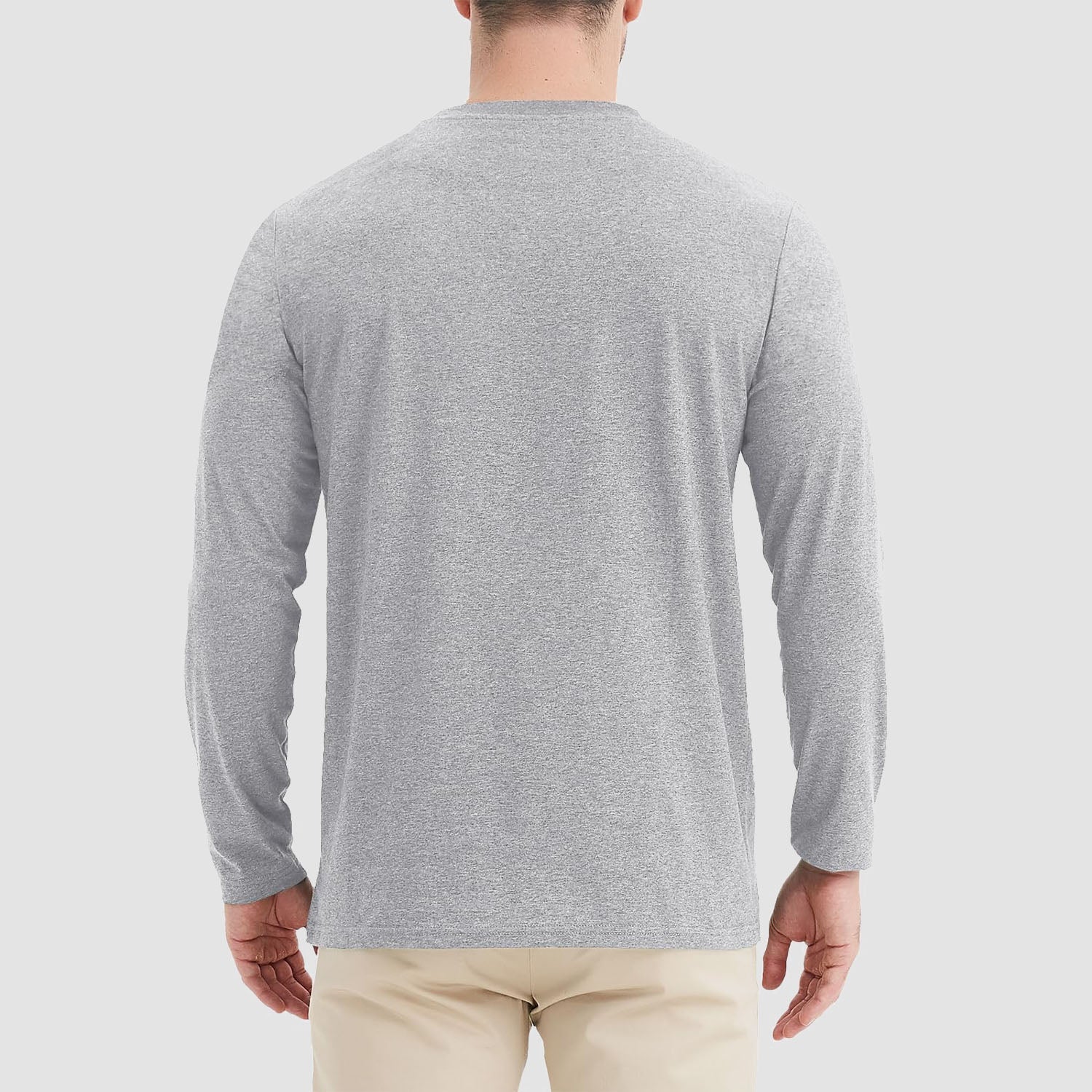 Men's Cotton Crew Neck T-Shirt - Soft Breathable Everyday Wear Essential