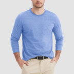 Men's Cotton Crew Neck T-Shirt - Soft Breathable Everyday Wear Essential