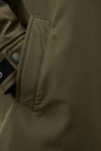 Men’s Double-Breasted Wool Blend Trench Coat - Tailored Fit for Stylish Outerwear