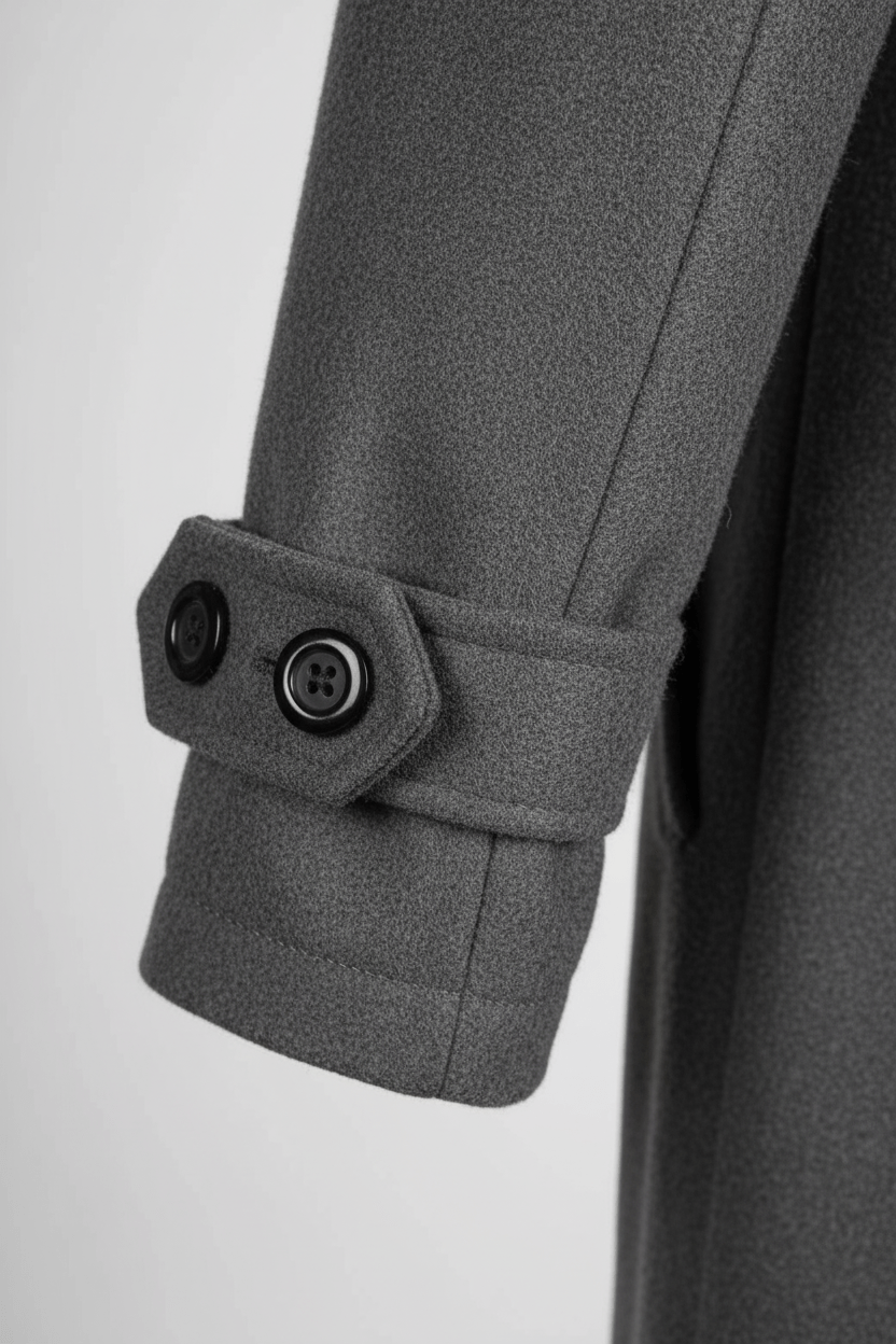 Men's Double Button Lapel Jacket - Casual Elegance Design for Smart-Casual Wear
