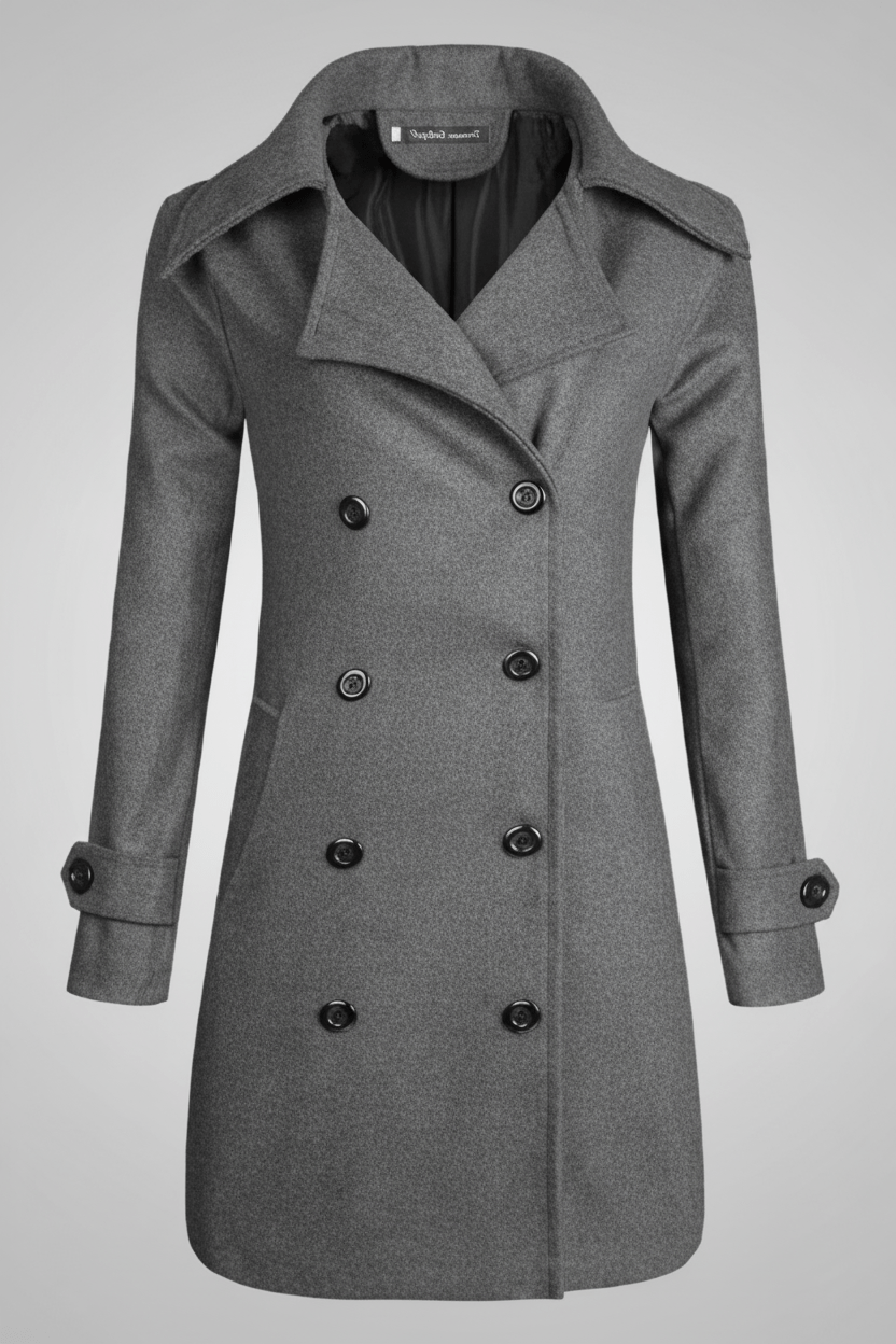Men's Double Button Lapel Jacket - Casual Elegance Design for Smart-Casual Wear