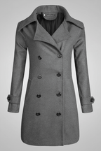 Men's Double Button Lapel Jacket - Casual Elegance Design for Smart-Casual Wear