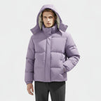 Men's Insulated Puffer Winter Jacket - Waterproof Parka for Cold Weather Outdoor Activities