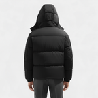 Men's Insulated Puffer Winter Jacket - Waterproof Parka for Cold Weather Outdoor Activities