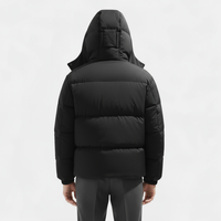 Men's Insulated Puffer Winter Jacket - Waterproof Parka for Cold Weather Outdoor Activities