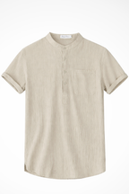 Linen Short Sleeve Men's Shirt UK – Smart Casual & Holiday & Resort Wear