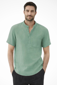 Linen Short Sleeve Men's Shirt UK – Smart Casual & Holiday & Resort Wear