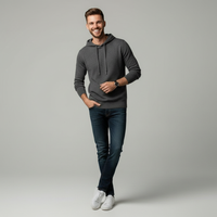Men's Merino Wool Hoodie | Lightweight, Warm, Casual Wear for Outdoor Activities and Everyday Comfort