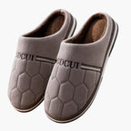 Men's Padded Closed-Toe Slippers – Comfort at Home, Relaxation After Work