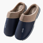 Men's Padded Closed-Toe Slippers – Comfort at Home, Relaxation After Work