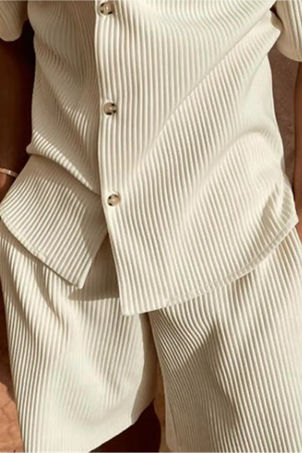 Short Sleeve Shirt And Shorts Men's Shirt UK – Smart Casual & Holiday & Resort Wear