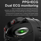 Men's Smart Watch with Health Monitoring – Fitness, Health Tracking