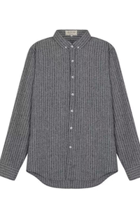 Cotton Blend Long Sleeve Men's Shirt UK – Smart Casual & Holiday & Resort Wear