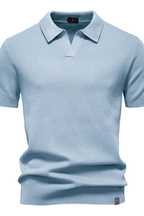 Knit Short Sleeve Men's Shirt UK – Smart Casual & Holiday & Resort Wear