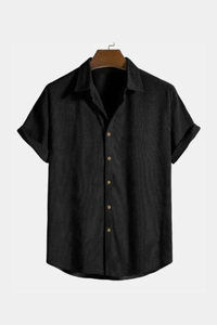 Collared Short Sleeve Men's Shirt UK – Smart Casual & Holiday & Resort Wear