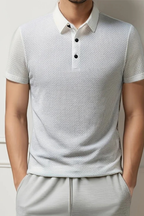 Knit Short Sleeve Men's Shirt UK – Smart Casual & Holiday & Resort Wear